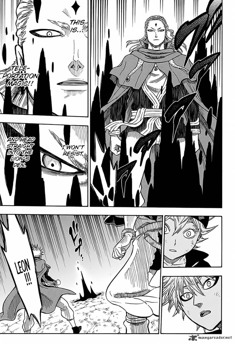 Black Clover Manga Chapter 32 page 11 - The One Who Waits Deep in the Darkness