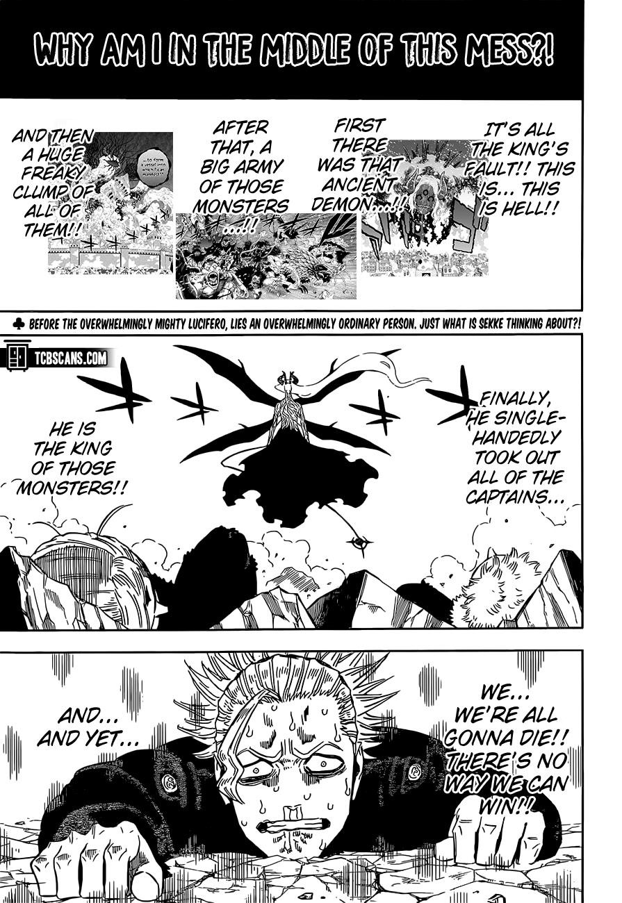 Black Clover Manga Chapter 321 page 1 - Excuses