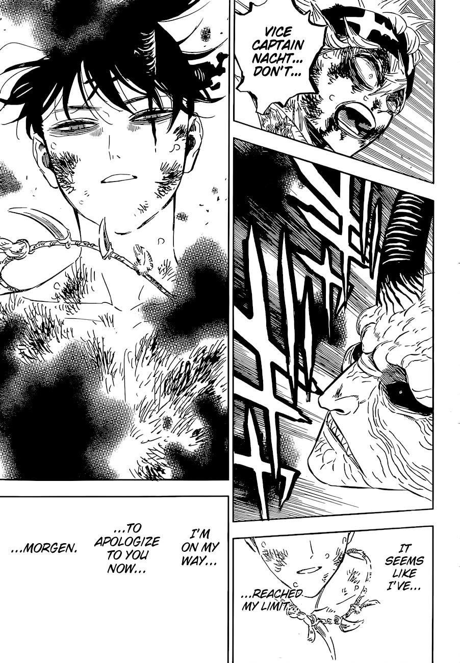 Black Clover Manga Chapter 322 page 14 - The Vice-Captain of the Black Bulls