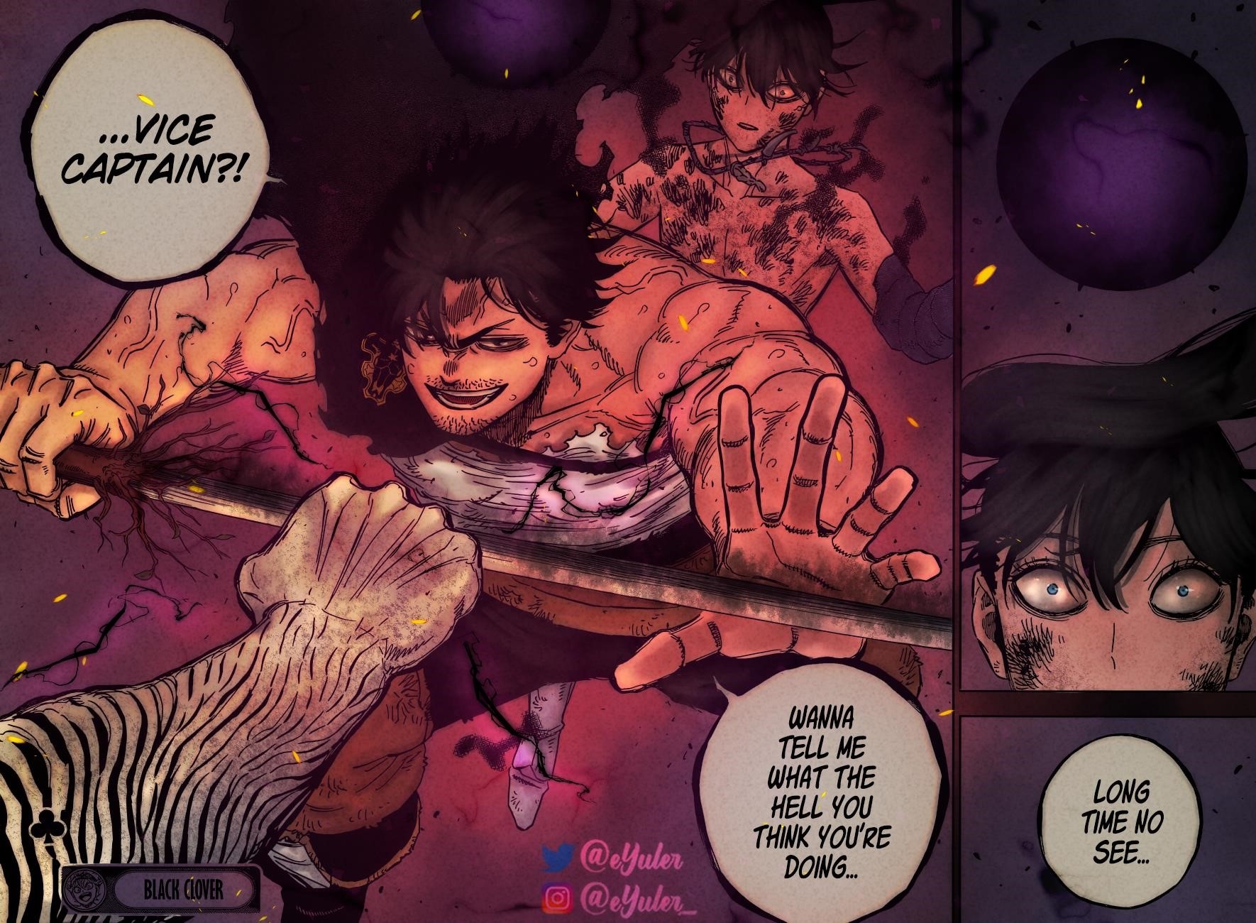 Black Clover Manga Chapter 322 page 16 - The Vice-Captain of the Black Bulls