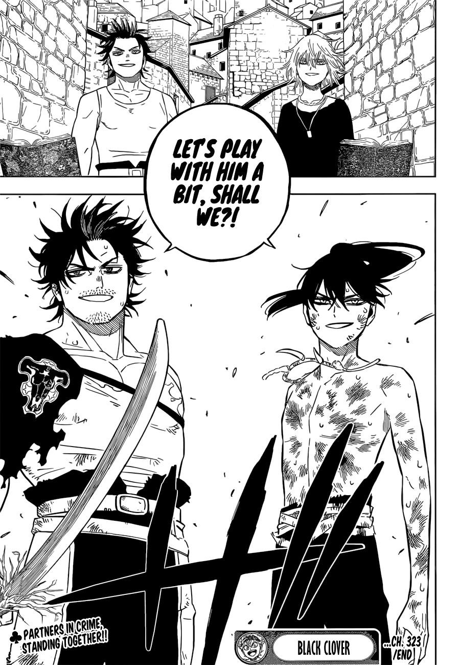 Black Clover Manga Chapter 323 page 14 - Partner