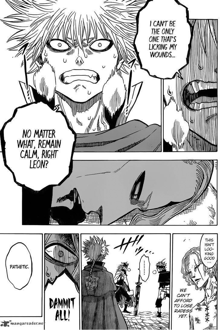 Black Clover Manga Chapter 33 page 14 - Adversity