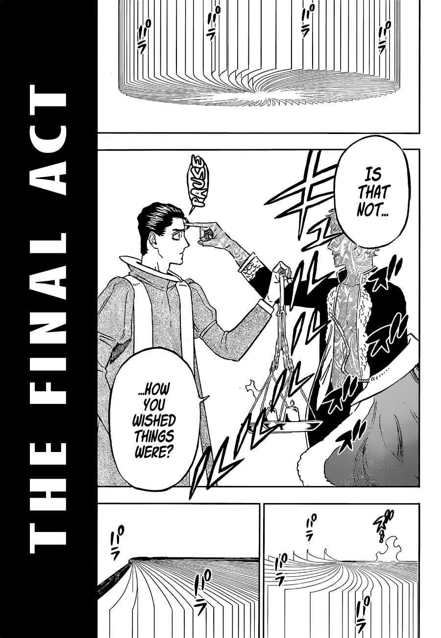 Black Clover Manga Chapter 331 page 13 - And the Time starts to move.