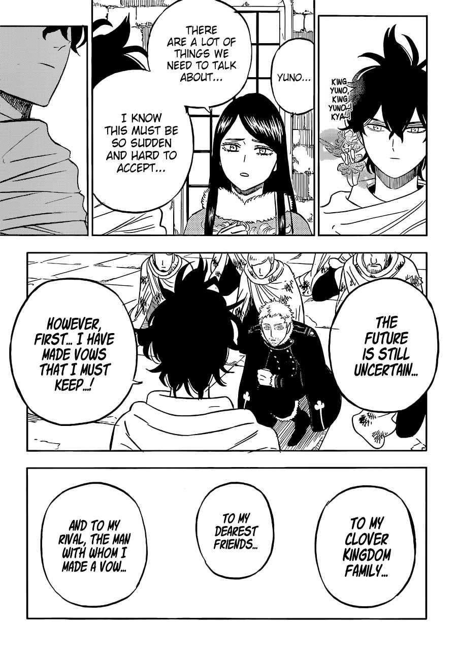Black Clover Manga Chapter 331 page 3 - And the Time starts to move.