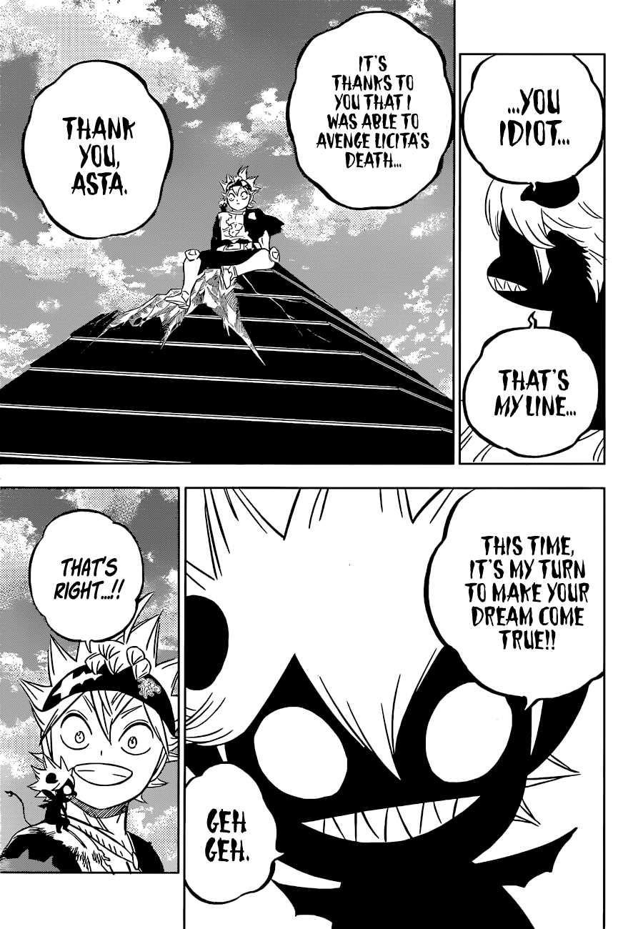 Black Clover Manga Chapter 331 page 5 - And the Time starts to move.