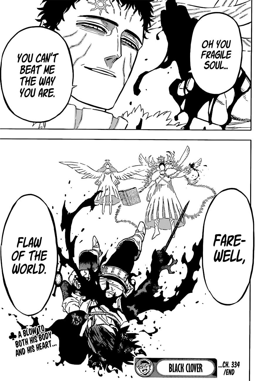 Black Clover Manga Chapter 334 page 16 - Fragile Soul
