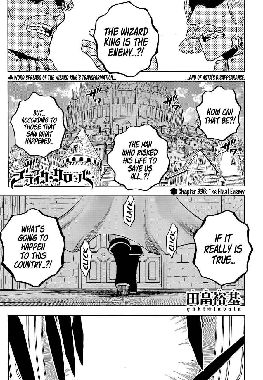 Black Clover Manga Chapter 336 page 1 - The Final Enemy