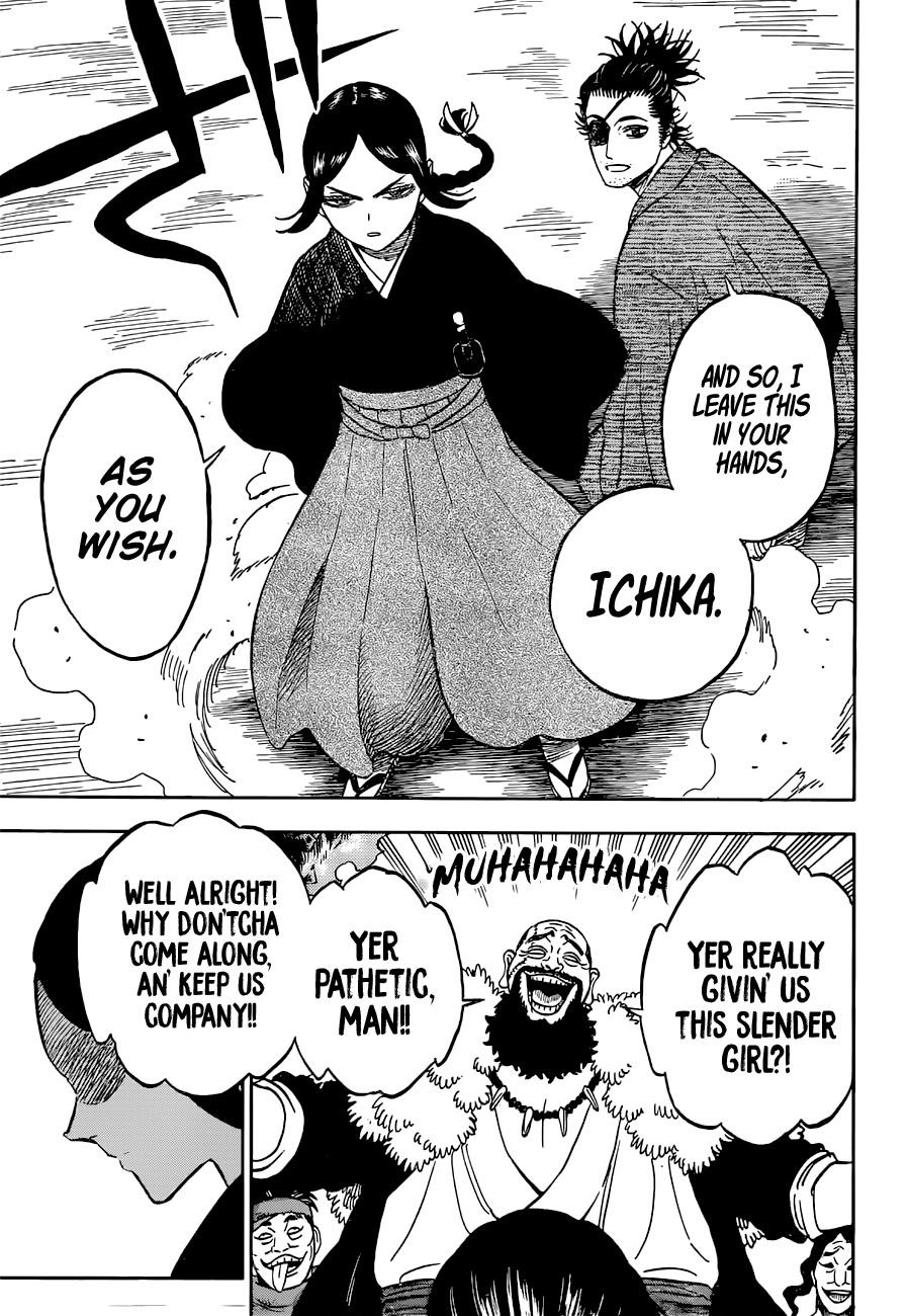 Black Clover Manga Chapter 338 page 11 - Trouble on a Foreign Road