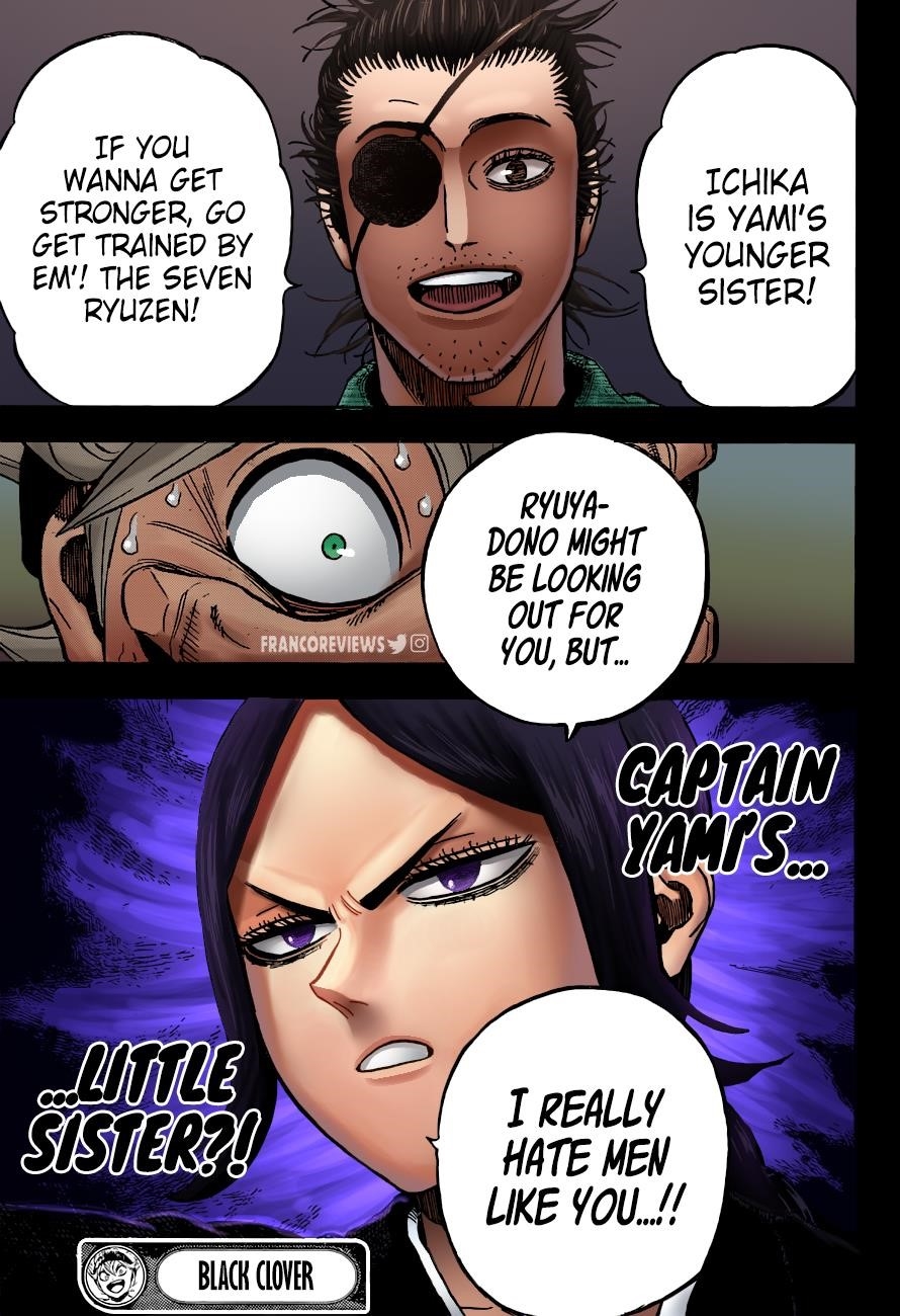 Black Clover Manga Chapter 338 page 18 - Trouble on a Foreign Road