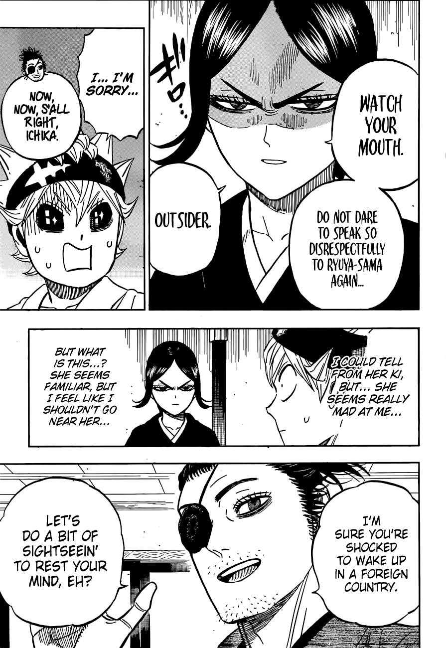 Black Clover Manga Chapter 338 page 3 - Trouble on a Foreign Road