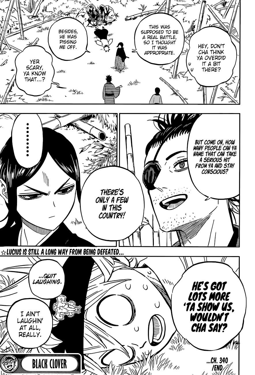 Black Clover Manga Chapter 340 page 15 - An Opening