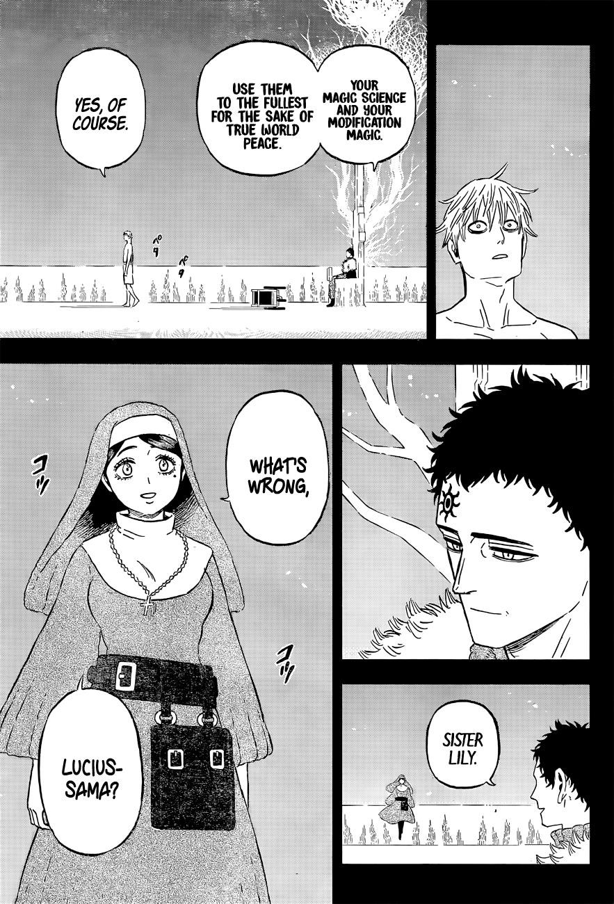 Black Clover Manga Chapter 344 page 5 - Writhing Sacred Pulse