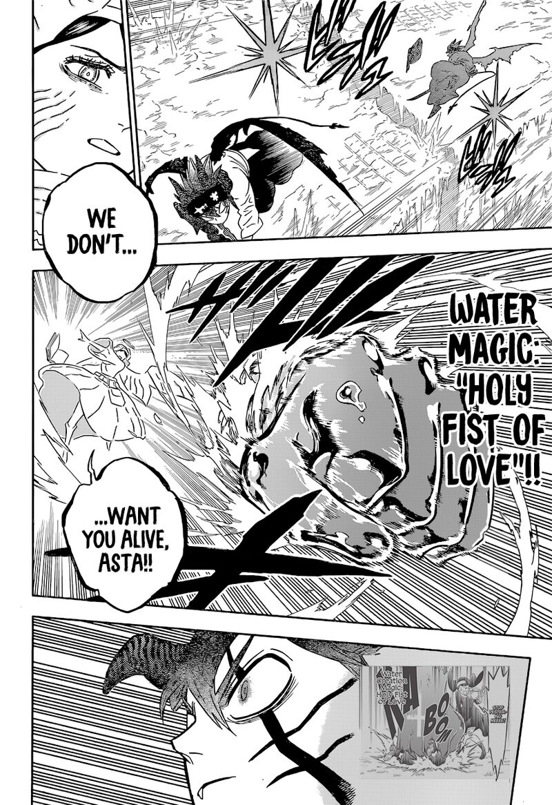 Black Clover Manga Chapter 349 page 4 - Asta vs. Sister Lily