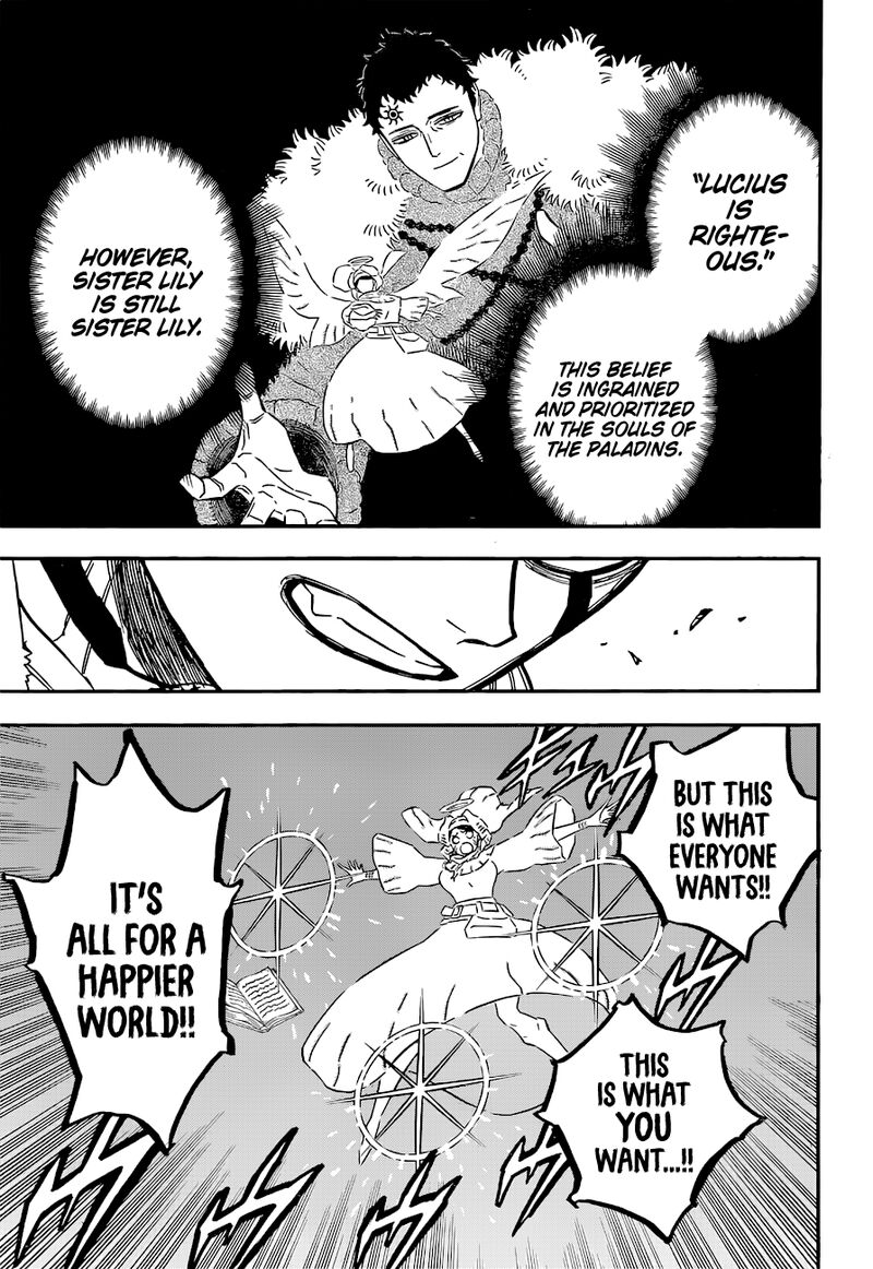 Black Clover Manga Chapter 349 page 9 - Asta vs. Sister Lily