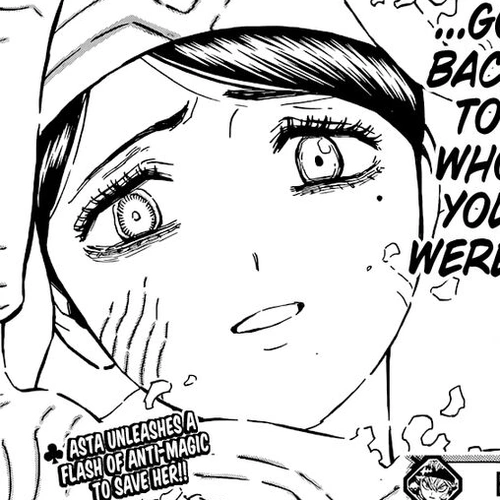 Black Clover Manga Chapter 349 (Asta vs. Sister Lily) cover
