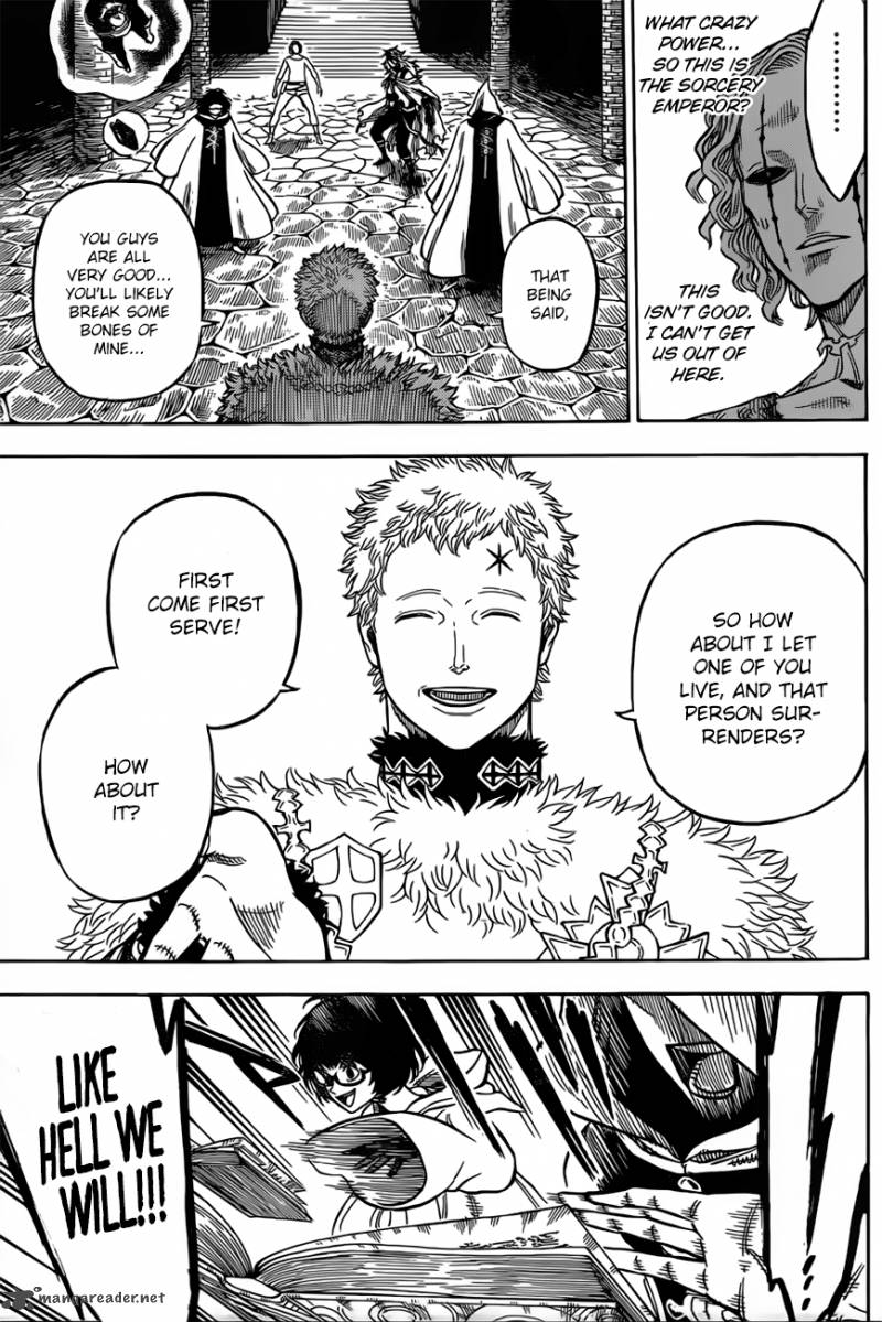 Black Clover Manga Chapter 35 page 14 - The Strongest Man