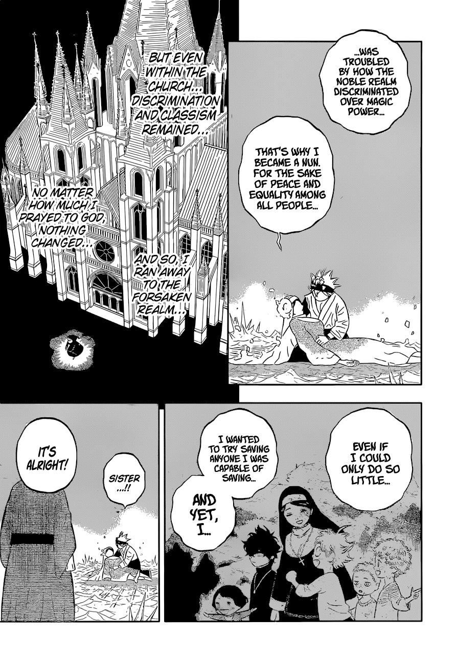 Black Clover Manga Chapter 350 page 3 - The Holy Woman's Confession