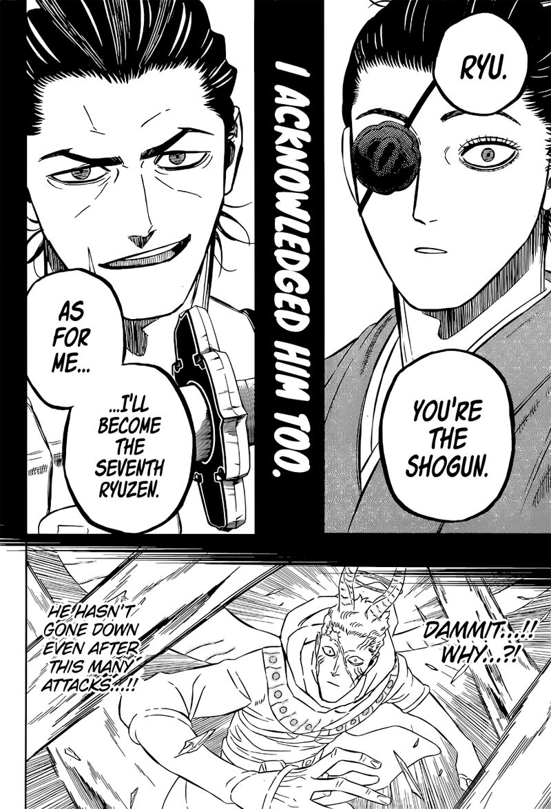 Black Clover Manga Chapter 351 page 11 - With the Shogun of the Hino Country