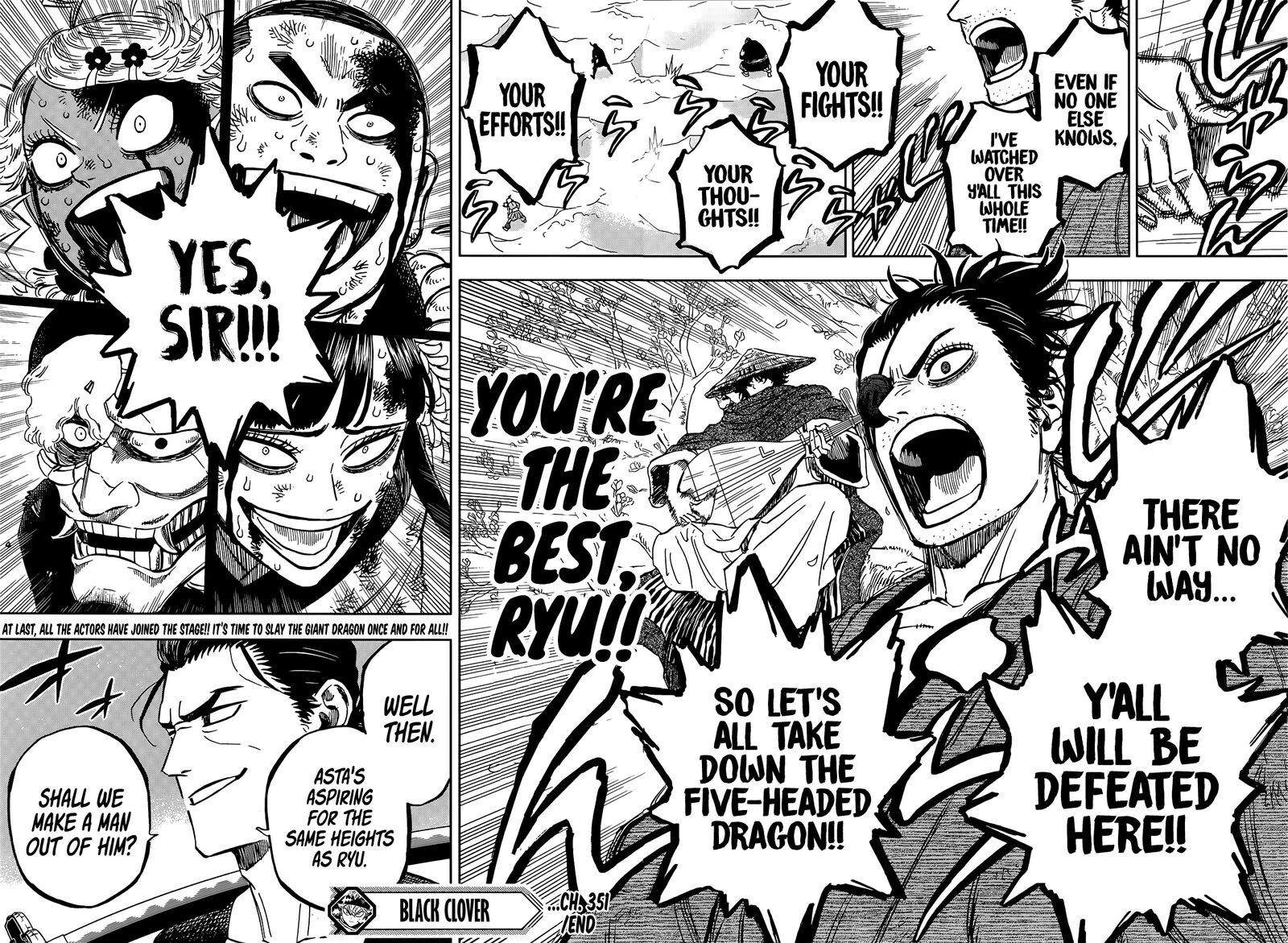 Black Clover Manga Chapter 351 page 15 - With the Shogun of the Hino Country