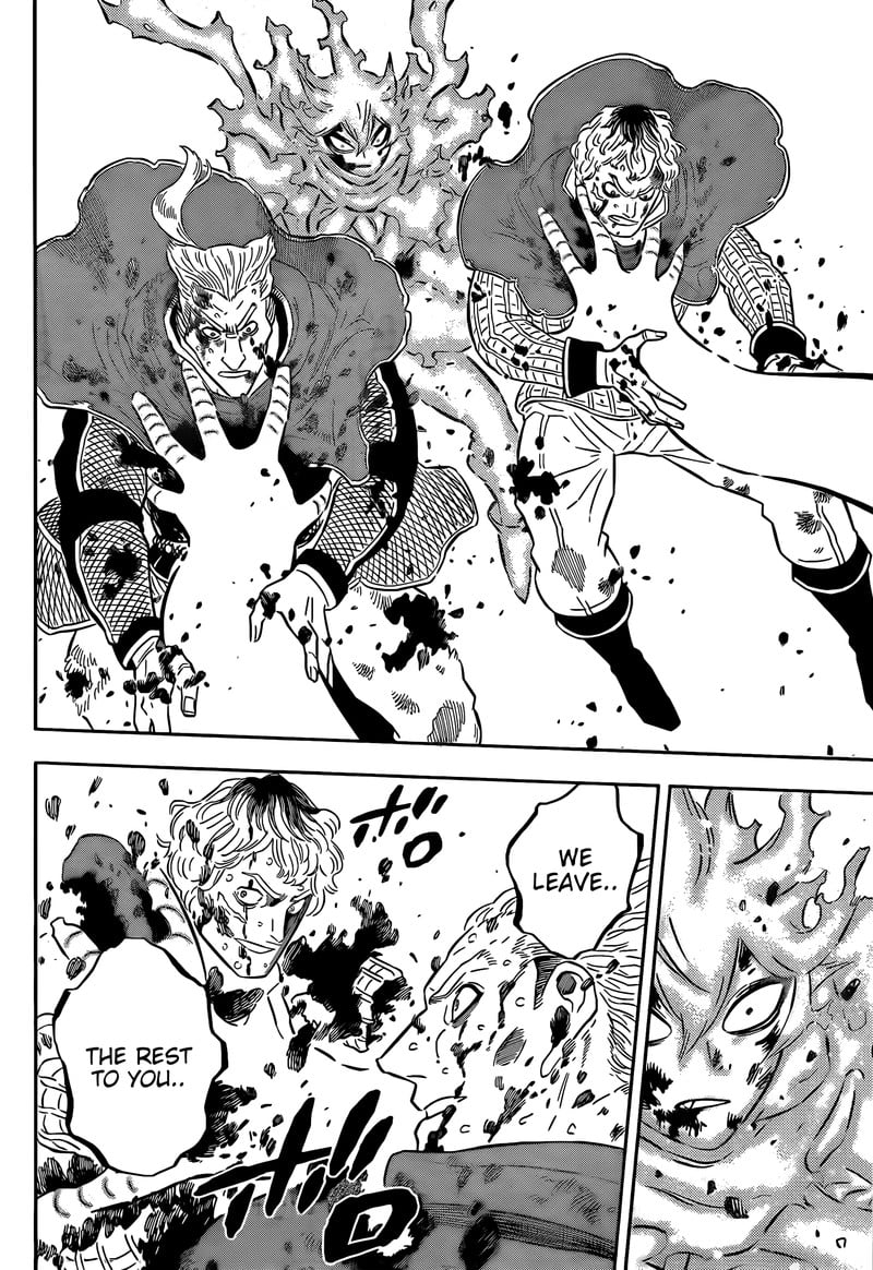 Black Clover Manga Chapter 358 page 7 - Flame Burial