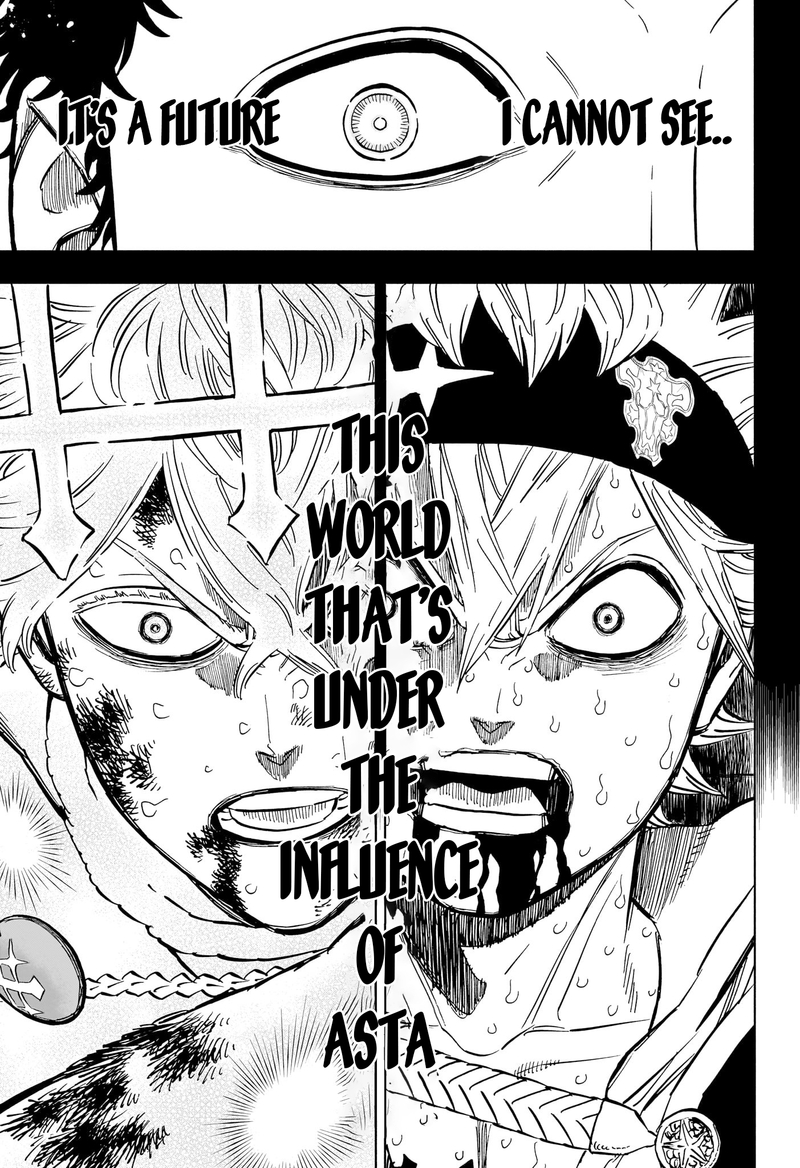 Black Clover Manga Chapter 360 page 12 - Unreadable World