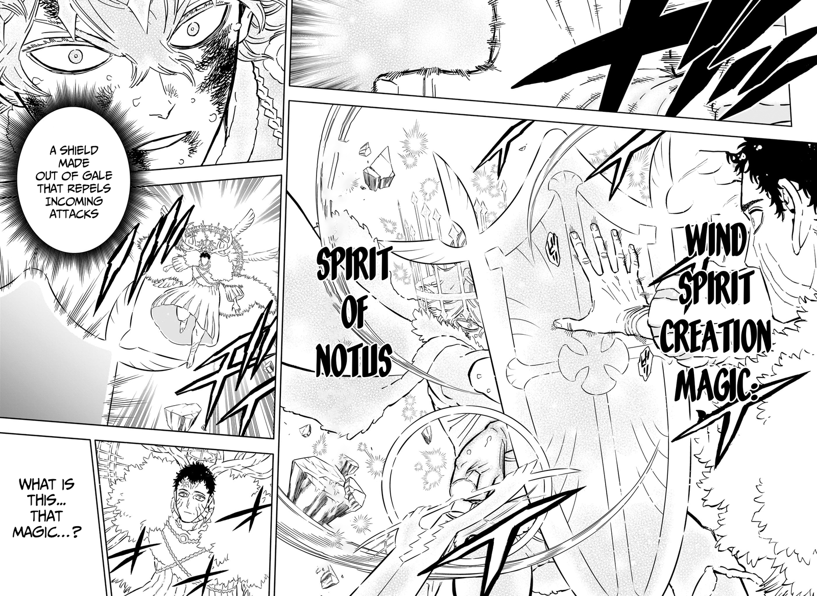 Black Clover Manga Chapter 360 page 6 - Unreadable World