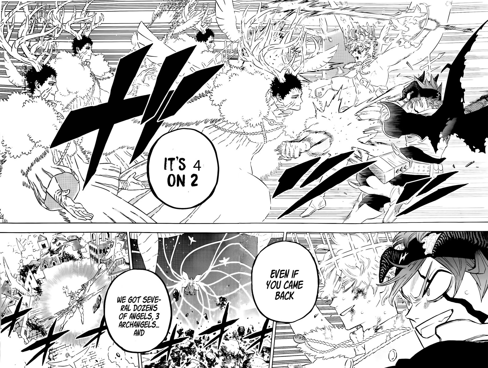 Black Clover Manga Chapter 369 page 4 - A United Front