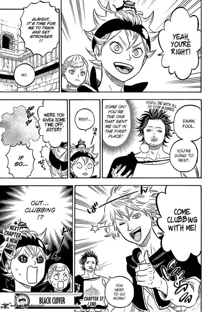 Black Clover Manga Chapter 37 page 16 - When We Meet Next