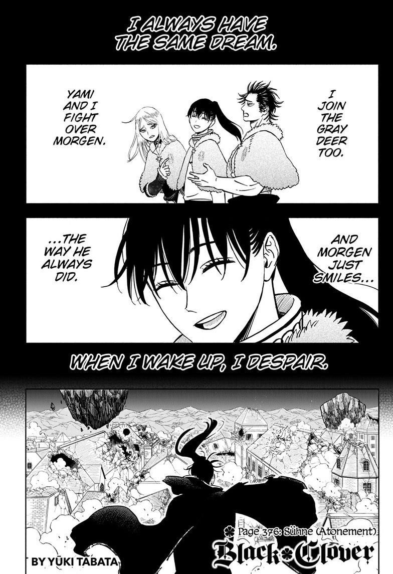 Black Clover Manga Chapter 376 page 1 - Sühne