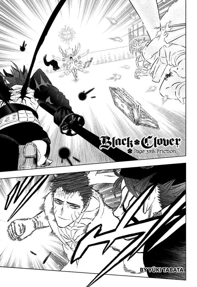 Black Clover Manga Chapter 378 page 1 - Friction