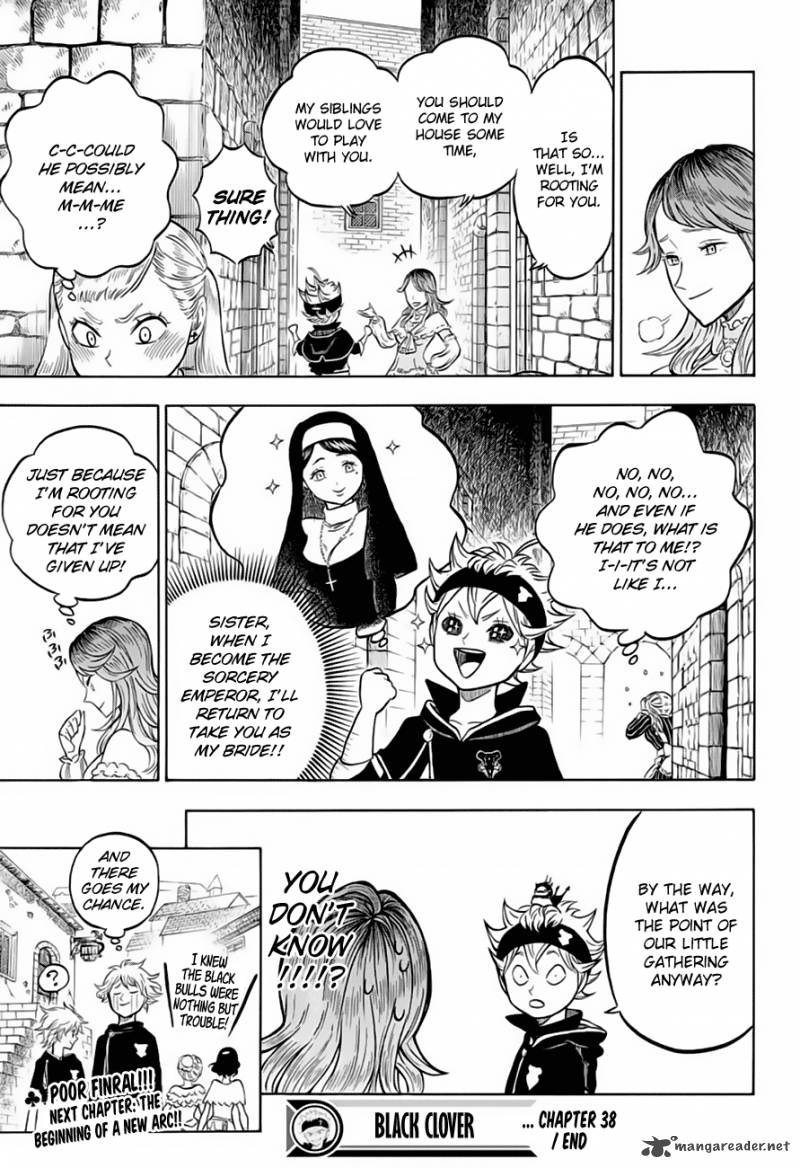 Black Clover Manga Chapter 38 page 17 - The One Set in My Heart