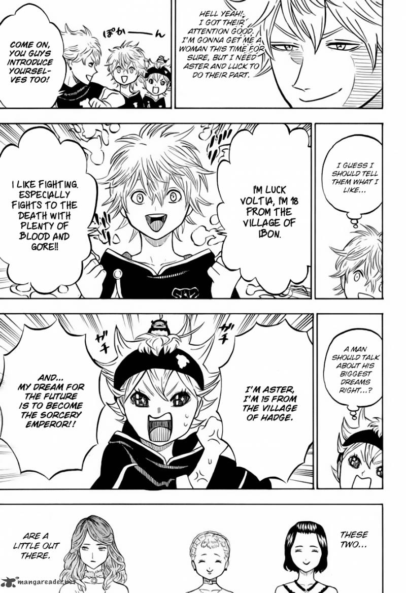 Black Clover Manga Chapter 38 page 3 - The One Set in My Heart