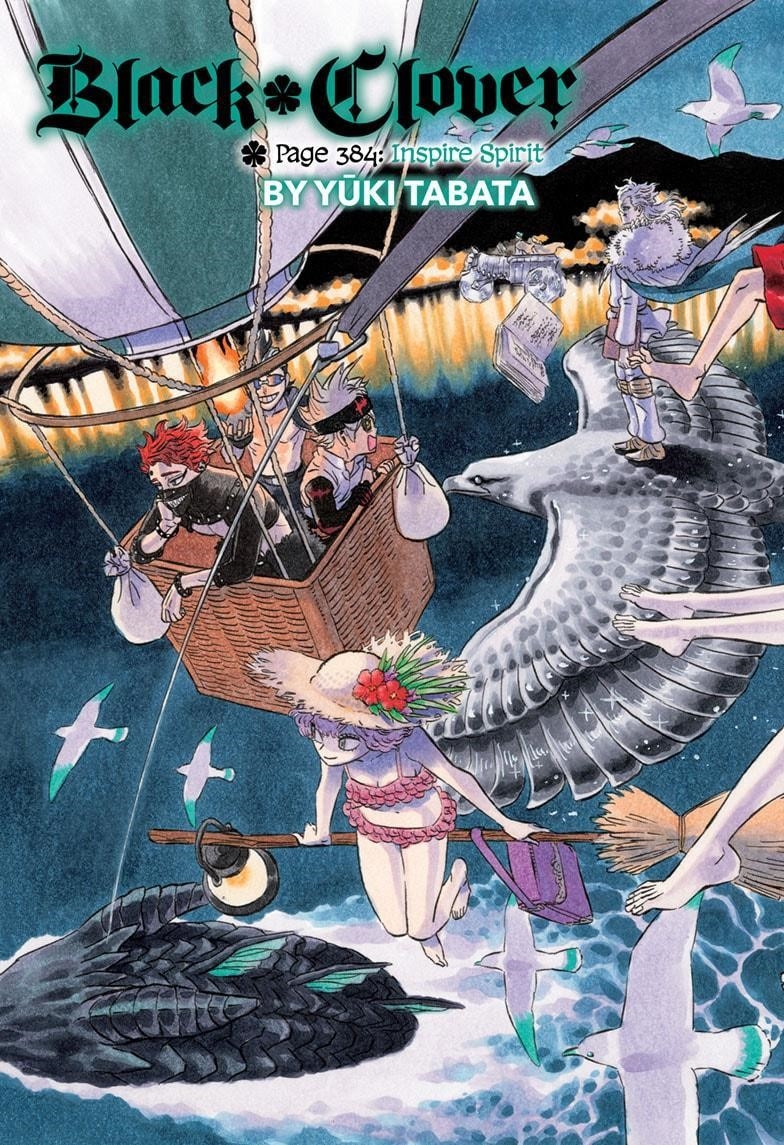 Black Clover Manga Chapter 384 page 2 - Inspire Spirit