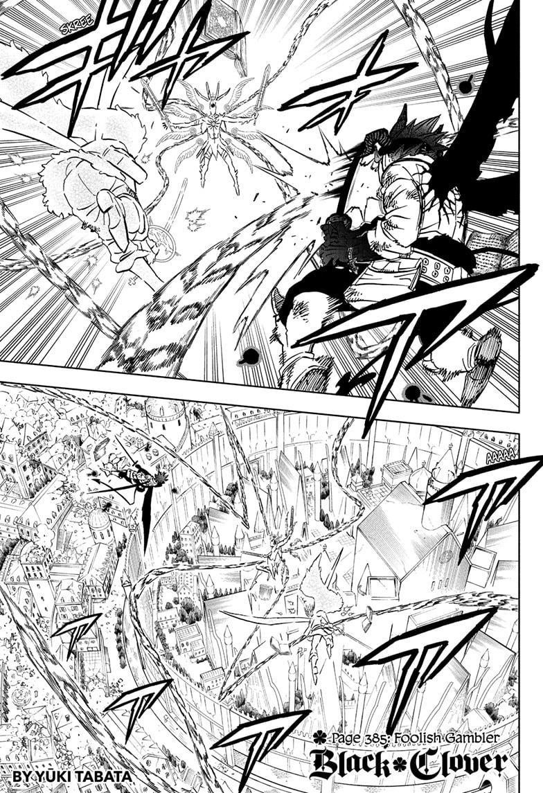 Black Clover Manga Chapter 385 page 1 - Foolish Gambler