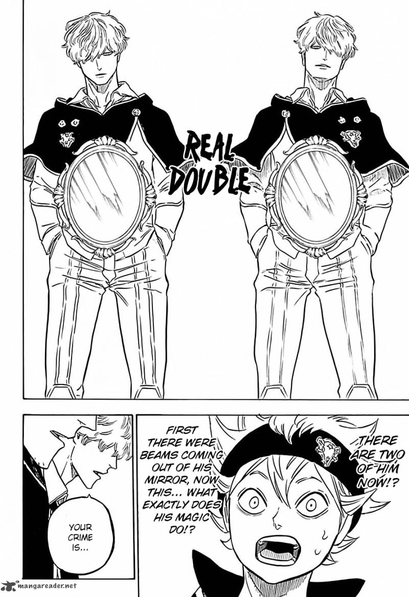 Black Clover Manga Chapter 39 page 14 - The Mirror Mage
