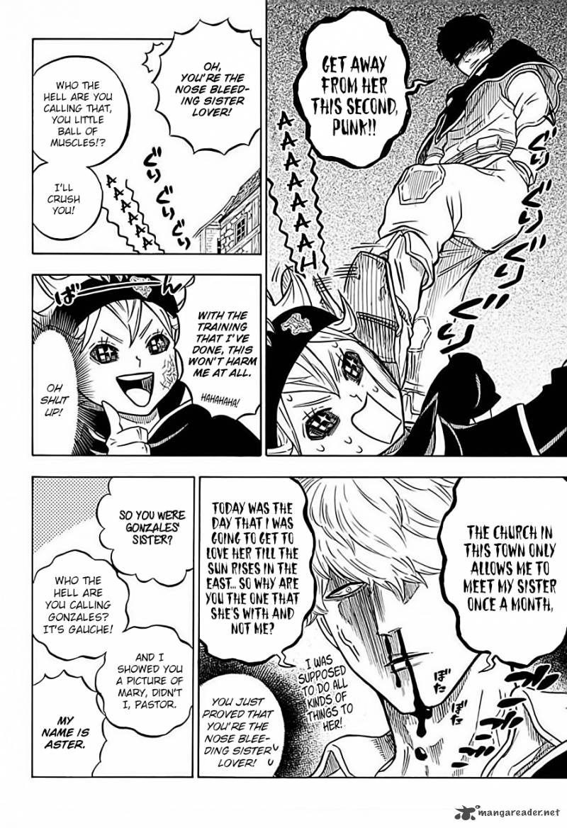 Black Clover Manga Chapter 39 page 6 - The Mirror Mage