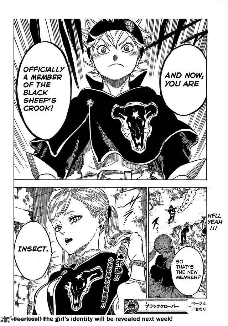 Black Clover Manga Chapter 4 page 19 - The Black Bulls