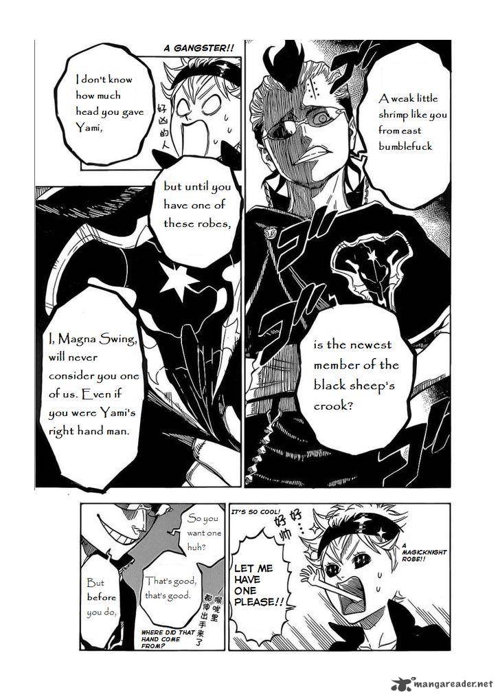 Black Clover Manga Chapter 4 page 7 - The Black Bulls