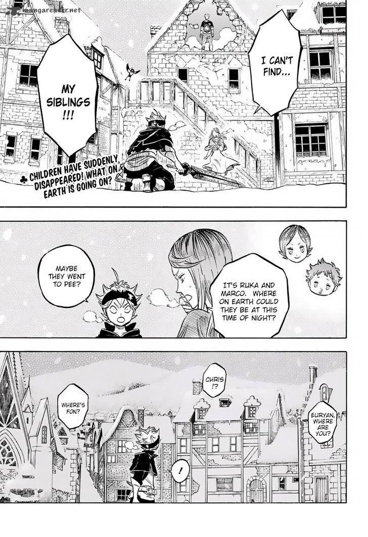 Black Clover Manga Chapter 40 page 2 - Pursuit over the Snow