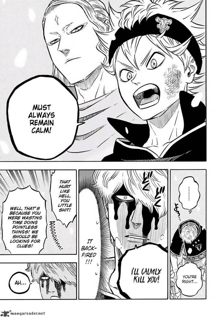 Black Clover Manga Chapter 40 page 8 - Pursuit over the Snow