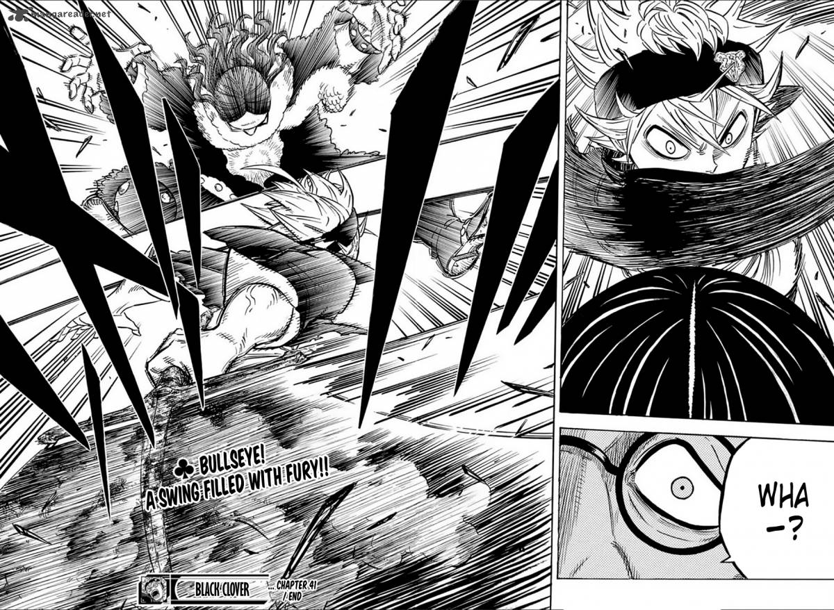 Black Clover Manga Chapter 41 page 17 - Flash