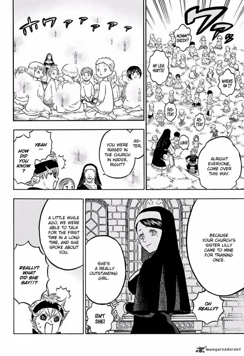 Black Clover Manga Chapter 42 page 10 - Three-Leaf Sprouts