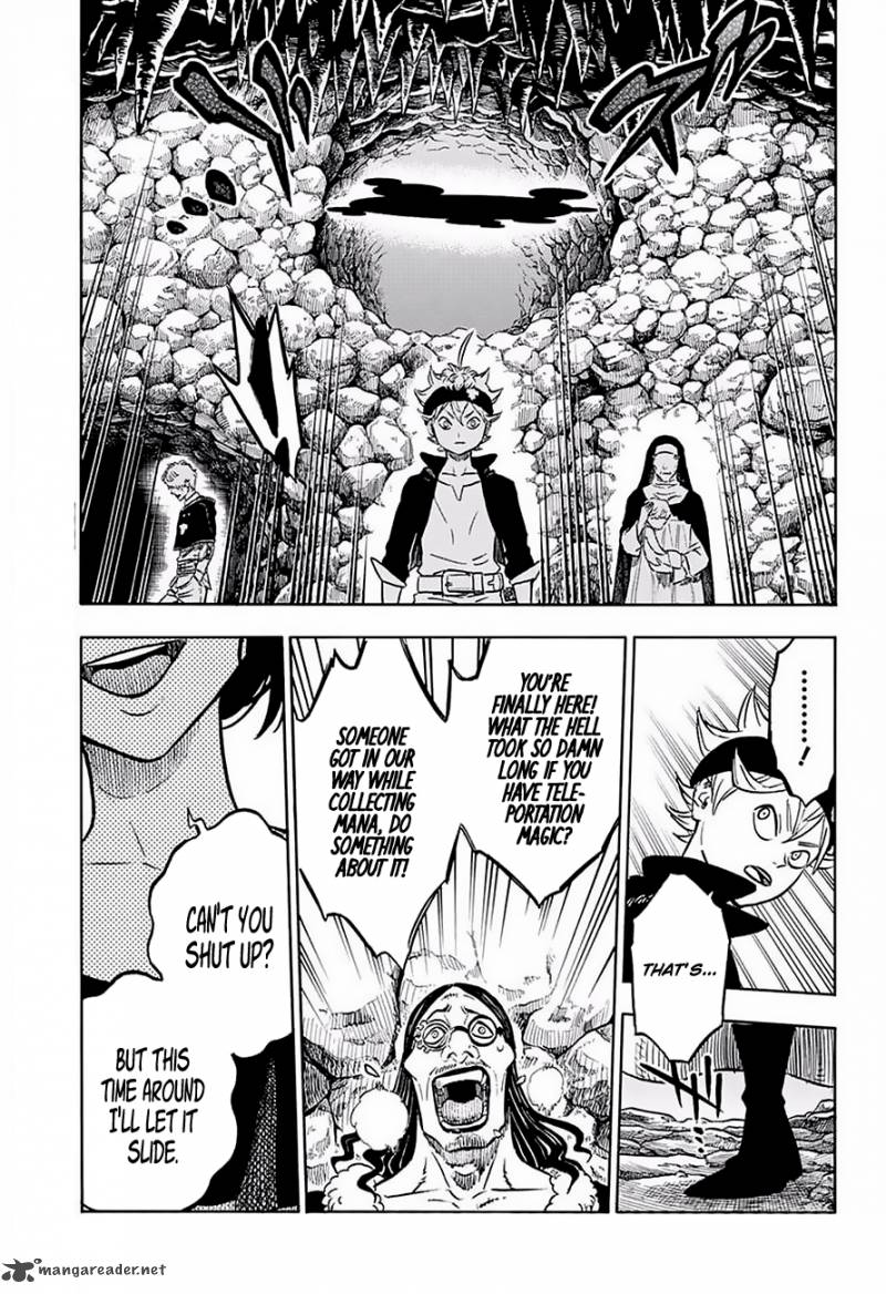 Black Clover Manga Chapter 42 page 15 - Three-Leaf Sprouts