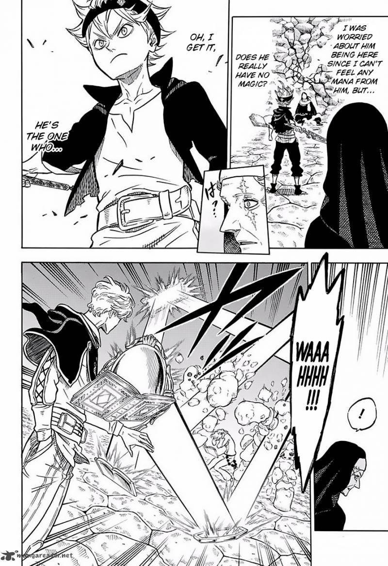 Black Clover Manga Chapter 42 page 2 - Three-Leaf Sprouts