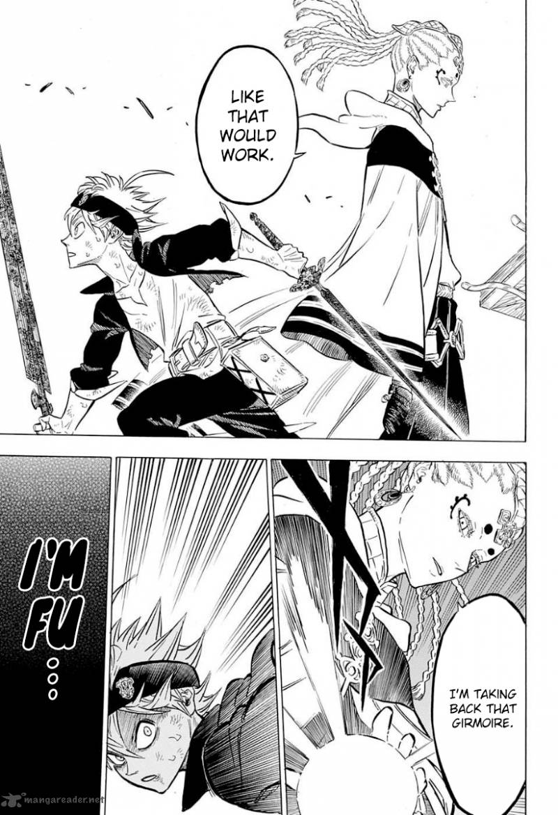 Black Clover Manga Chapter 46 page 19 - The Man Who Cuts Death