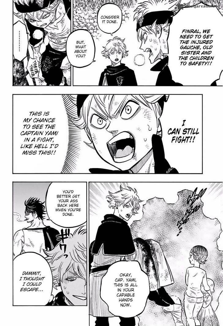 Black Clover Manga Chapter 47 page 4 - Light Magic vs. Dark Magic