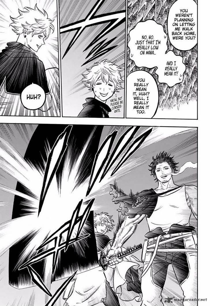 Black Clover Manga Chapter 47 page 5 - Light Magic vs. Dark Magic