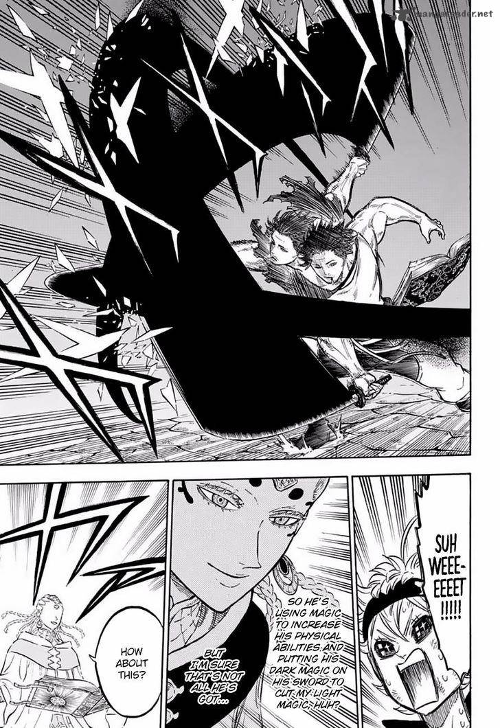 Black Clover Manga Chapter 47 page 7 - Light Magic vs. Dark Magic