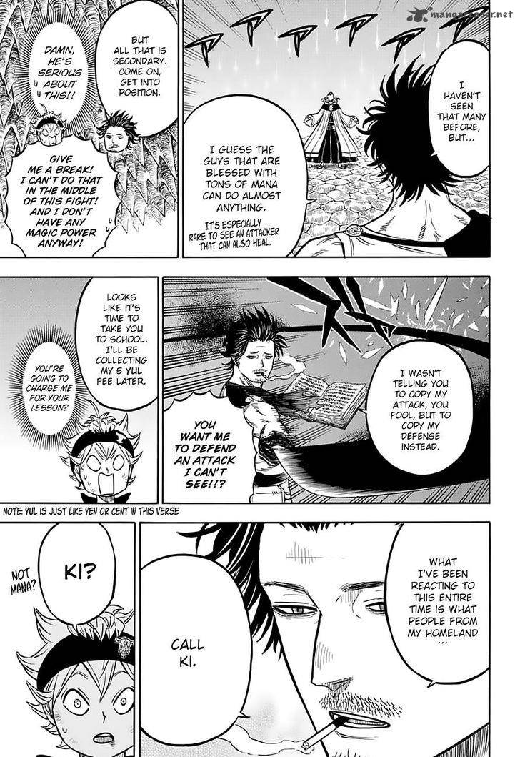 Black Clover Manga Chapter 48 page 3 - Ki