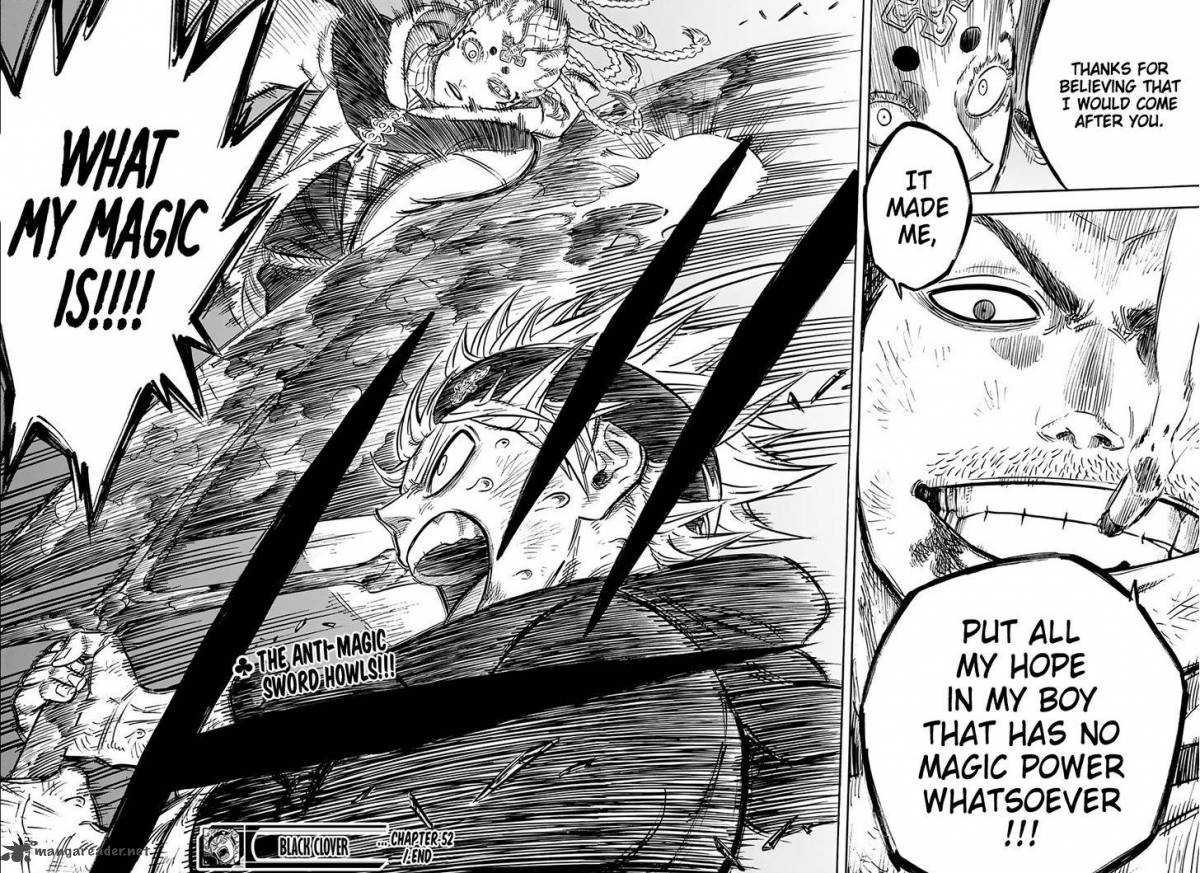 Black Clover Manga Chapter 52 page 19 - The One with No Magic